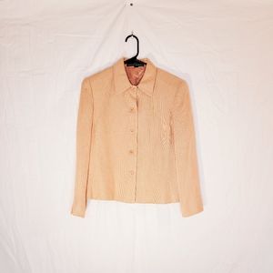 Linda Allard & Ellen Tracy Peach Suit